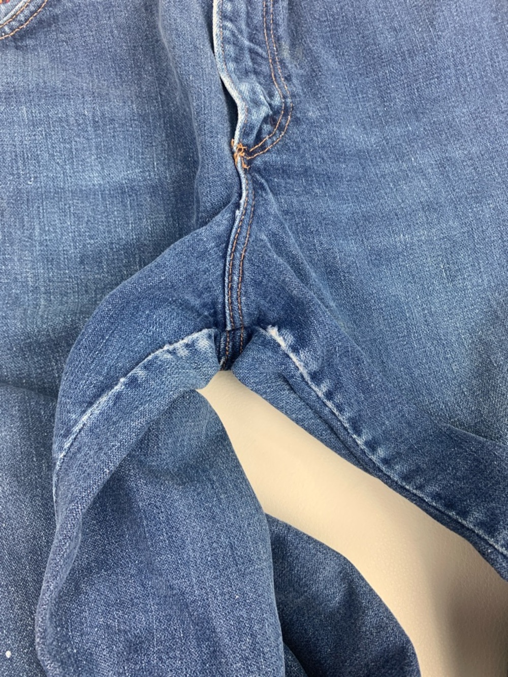 Vintage Wrangler Women's Dark Blue straight Jeans Size Vtg 9 junior tall Rare - Picture 14 of 16